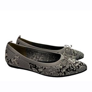 Vince Camuto Flanna Knit Womens 6.5 Textile‎ Upper Ballet Flats
